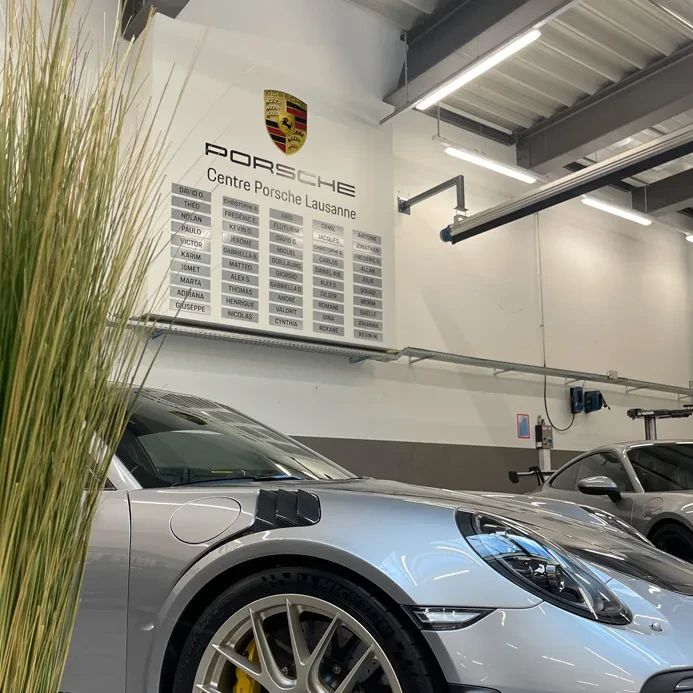Image Centre Porsche Lausanne