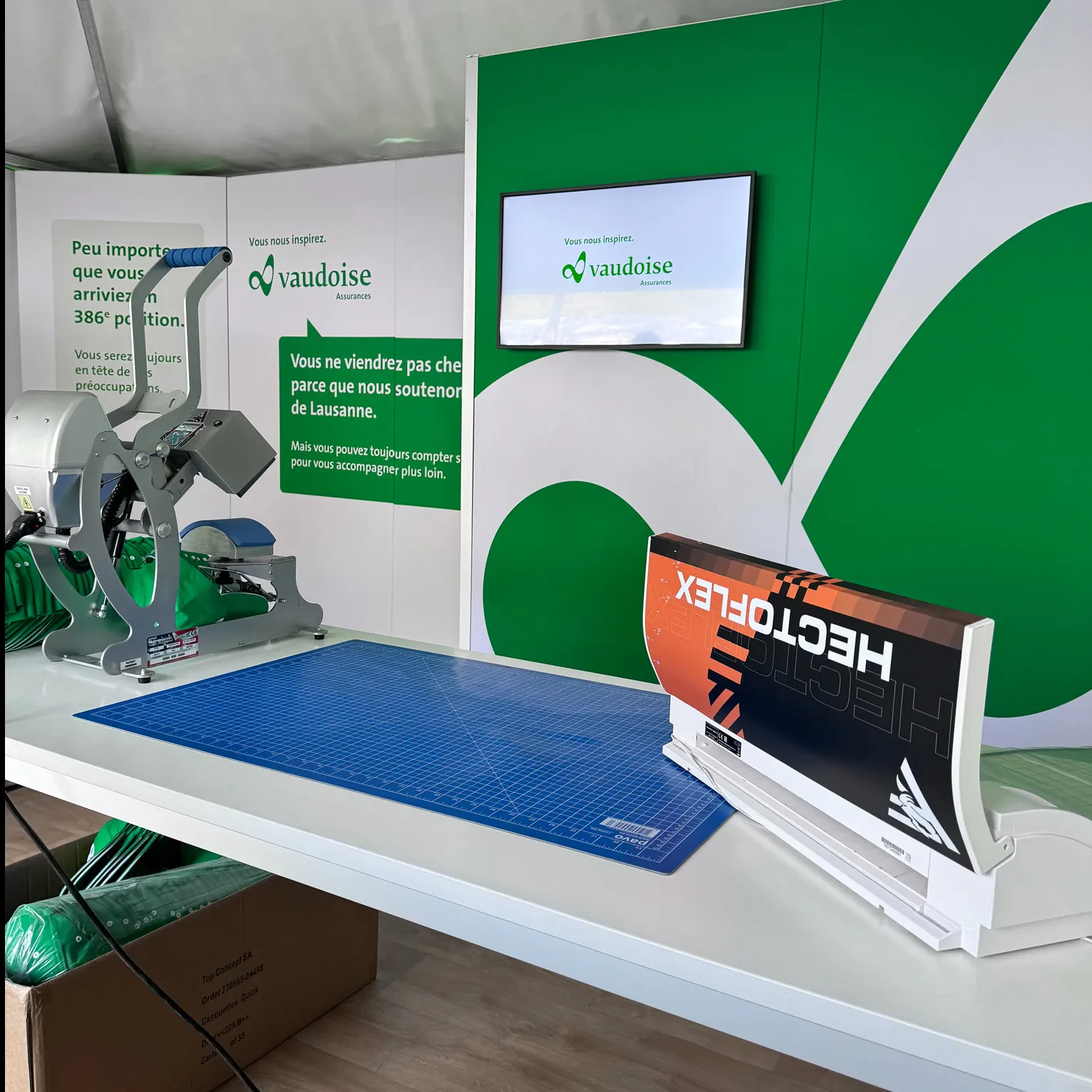 Image Stand de custom (Vaudoise Assurances)